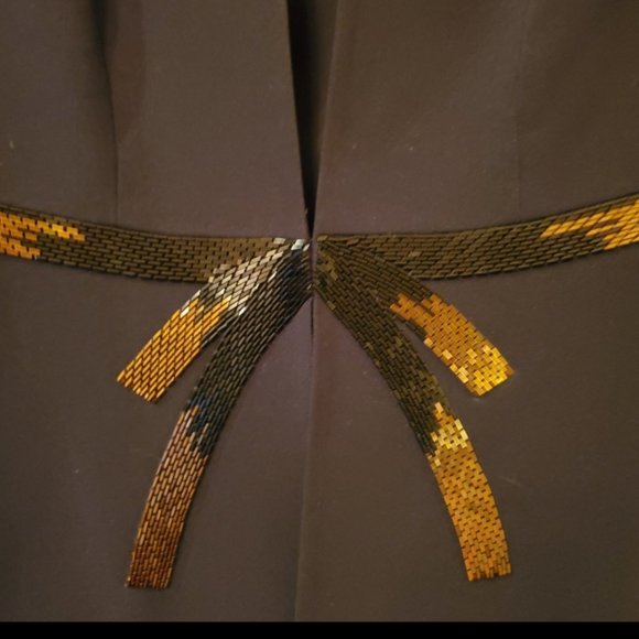 STUNNING DAY MOR BLACK DRESS JACKEY SZ 8 - Picture 5 of 7